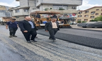 آسفالت کوچه شریفیان در کردمحله